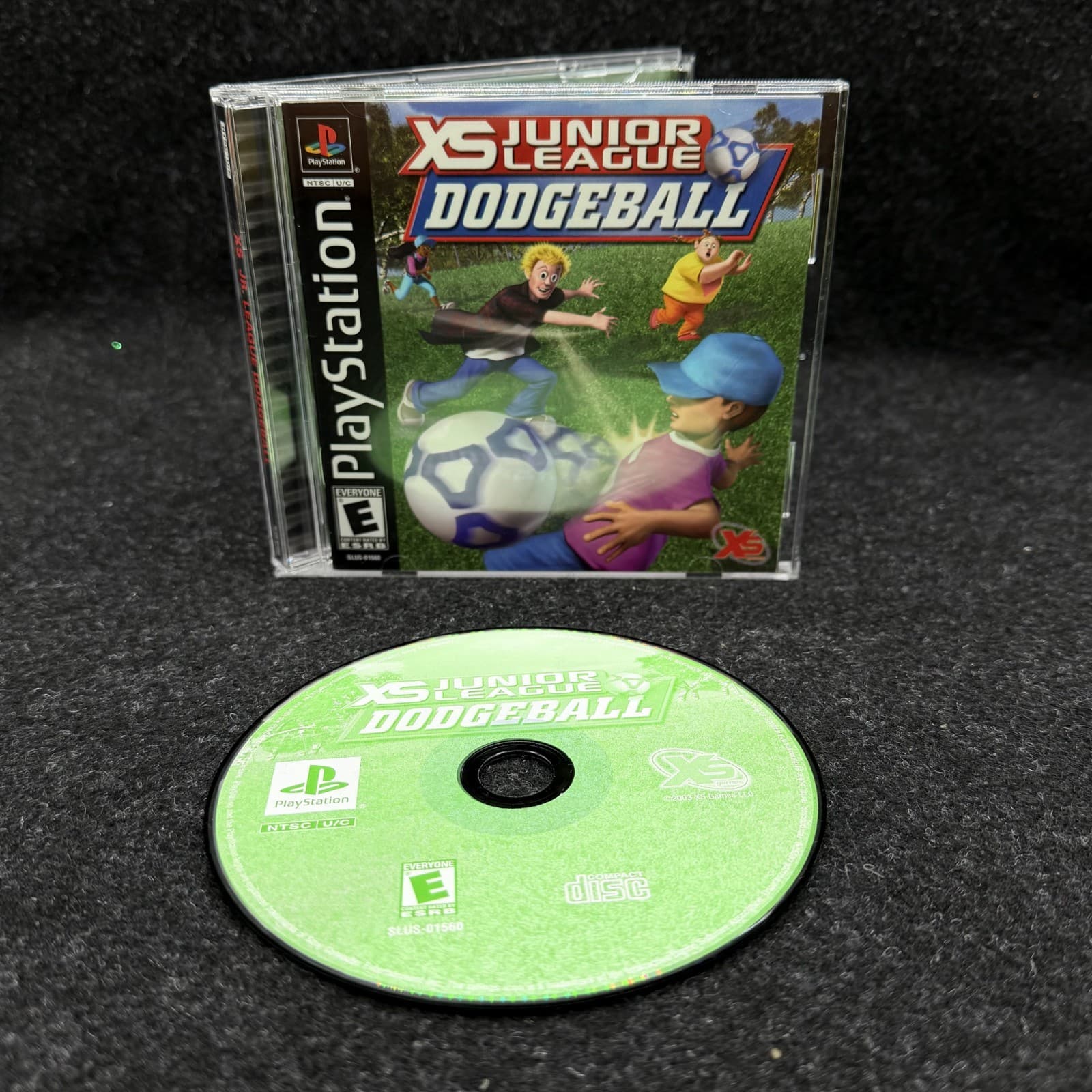 Xs Jr League Dodgeball - PS1 PS2 Complete Playstation Game