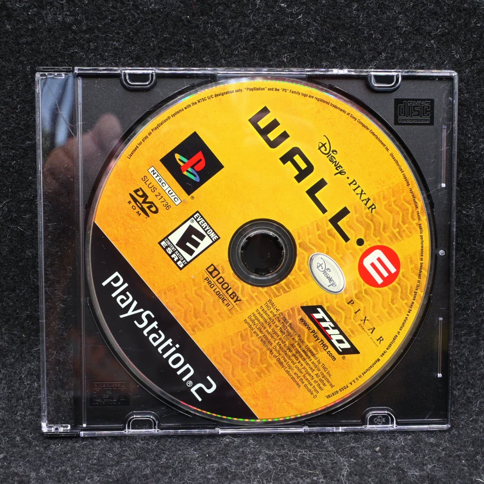 --DISC ONLY-- WALL-E GAME (PS2, 2008)