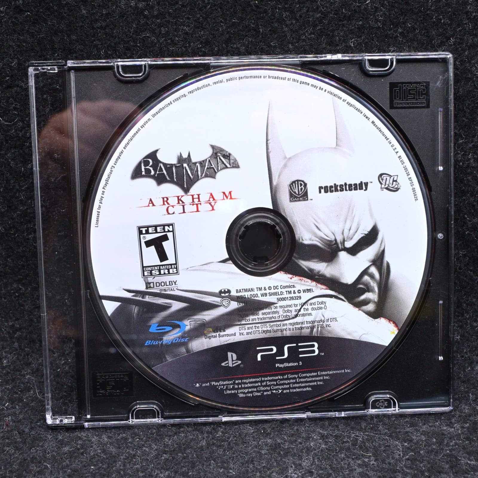 Batman: Arkham City | Sony PlayStation 3 (PS3) | Disc only | TESTED Works