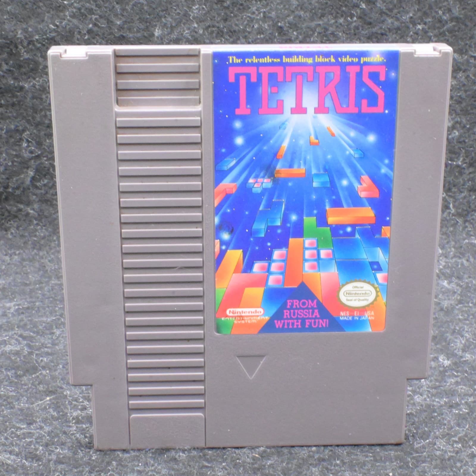 Nintendo NES Tetris Cartridge Only Cleaned Tested