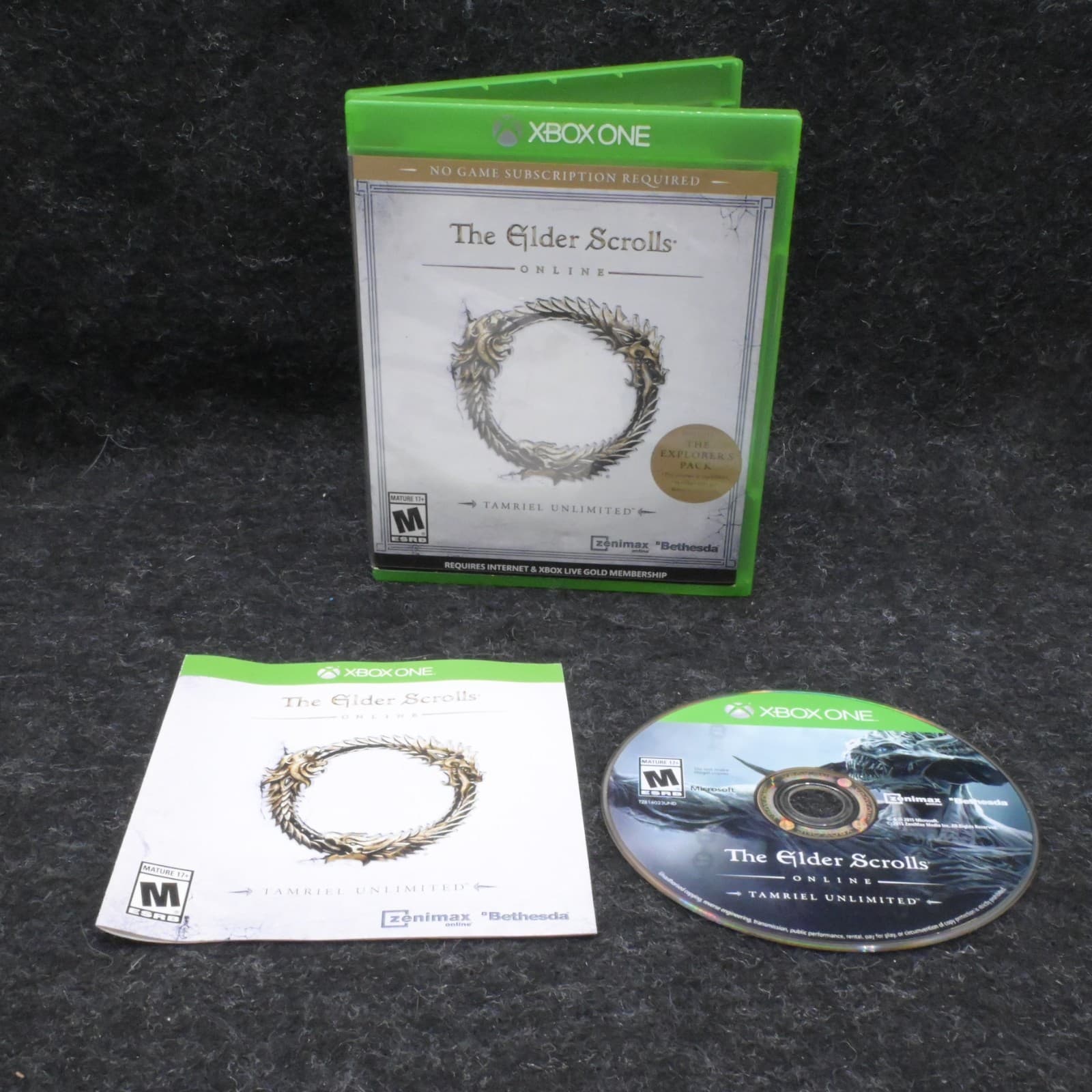 The Elder Scrolls Online: Tamriel Unlimited (Xbox One) COMPLETE CIB