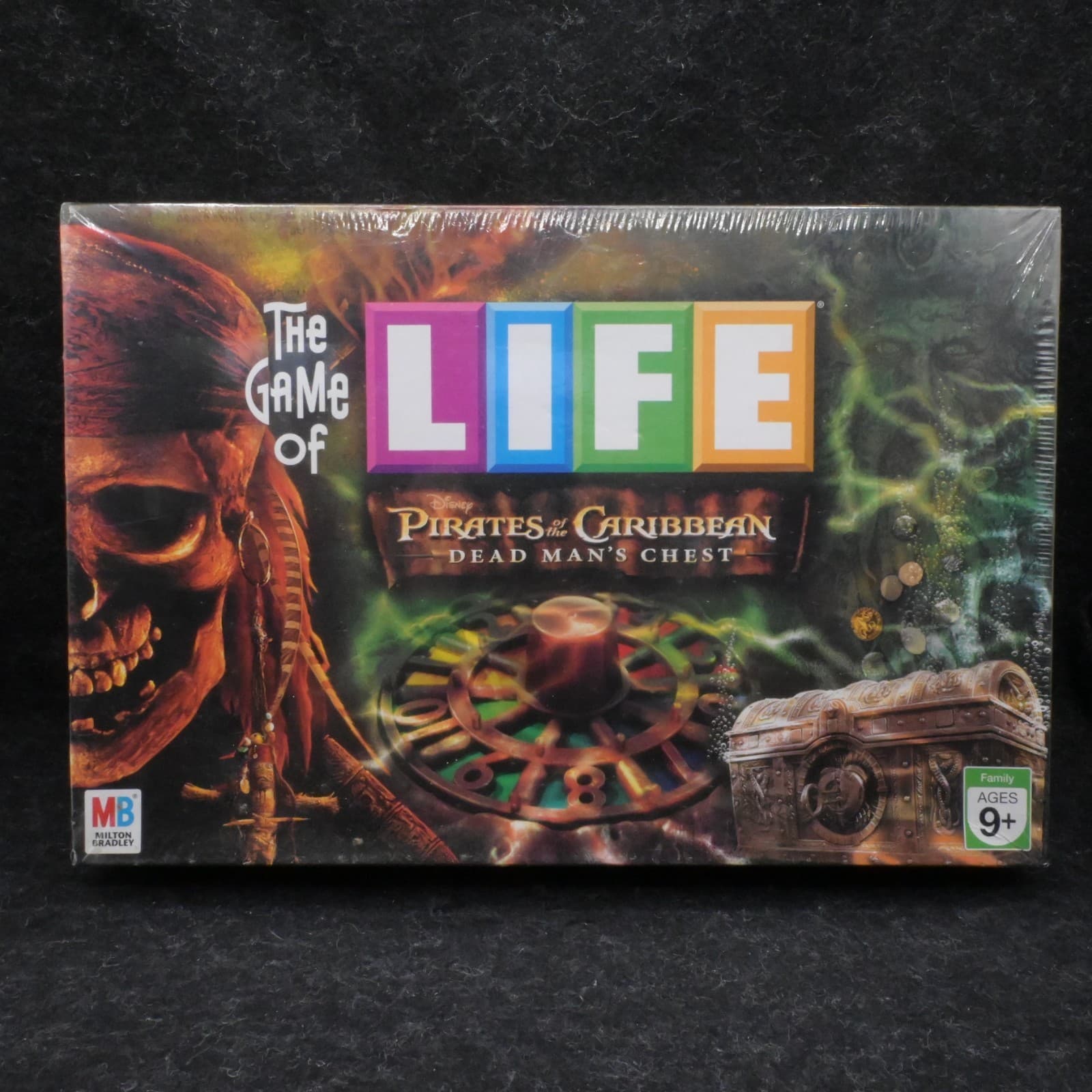 Game of Life Pirates of the Caribbean Dead Man's Chest Edition Disney New Sealed