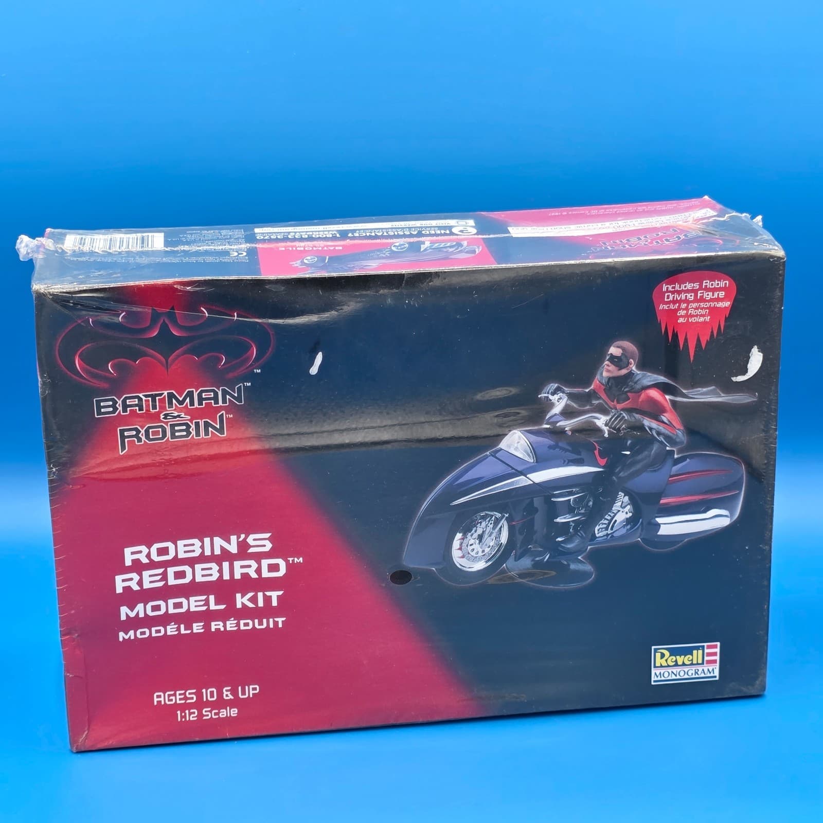 Revell Monogram Scale 1:12 Batman & Robin Robin's Redbird Model Kit 85-6725