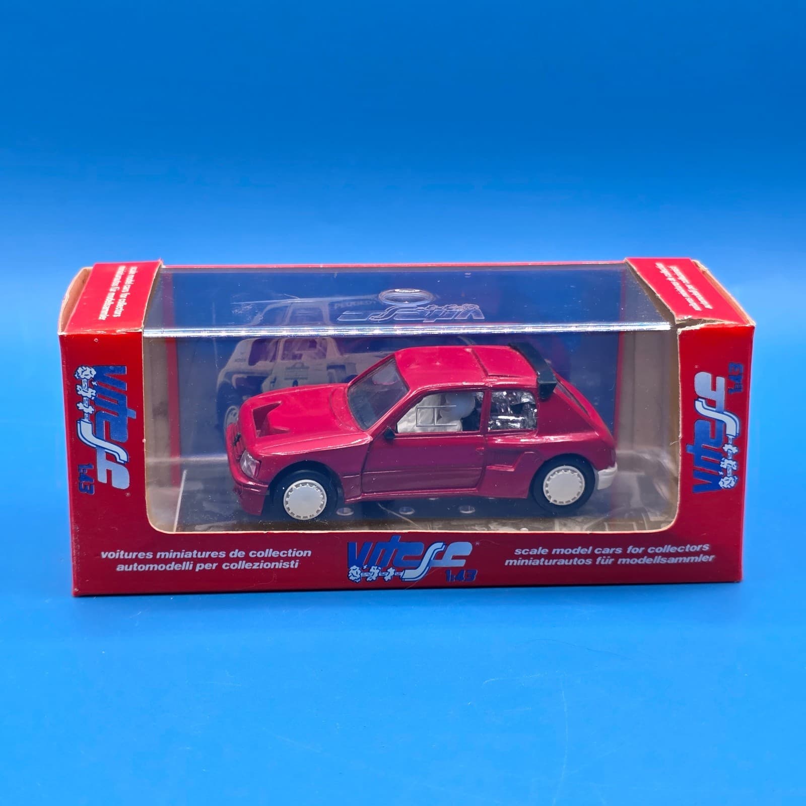 Vitesse 1/43 Scale Model Car SM25 - Peugeot 205 T16 - Belga