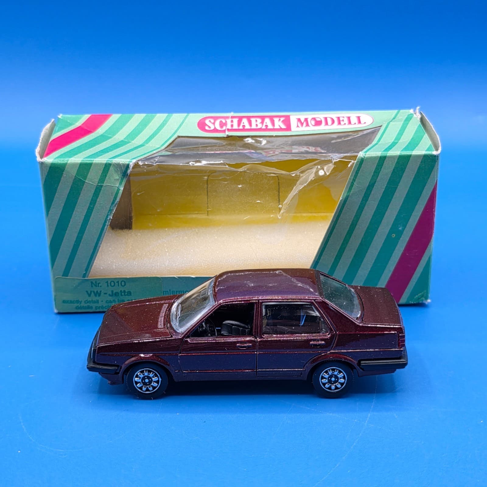 SCHABAK VOLKSWAGEN VENTO JETTA No 1011/1012 SEDAN GERMAN DIE CAST CAR MODEL 1/43