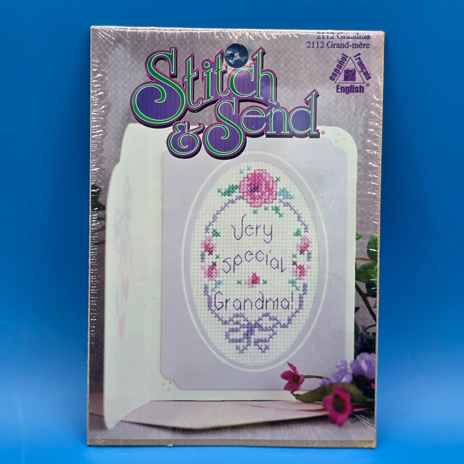 Stitch & Send #2112 - Very Special Grandma - Counted Cross Stitch Kit