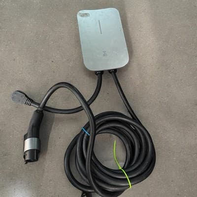 Evayafox Level 2 Q12-LED EV Charger 48 Amp RFID Card, 25ft Cable, 240V, 11 KW