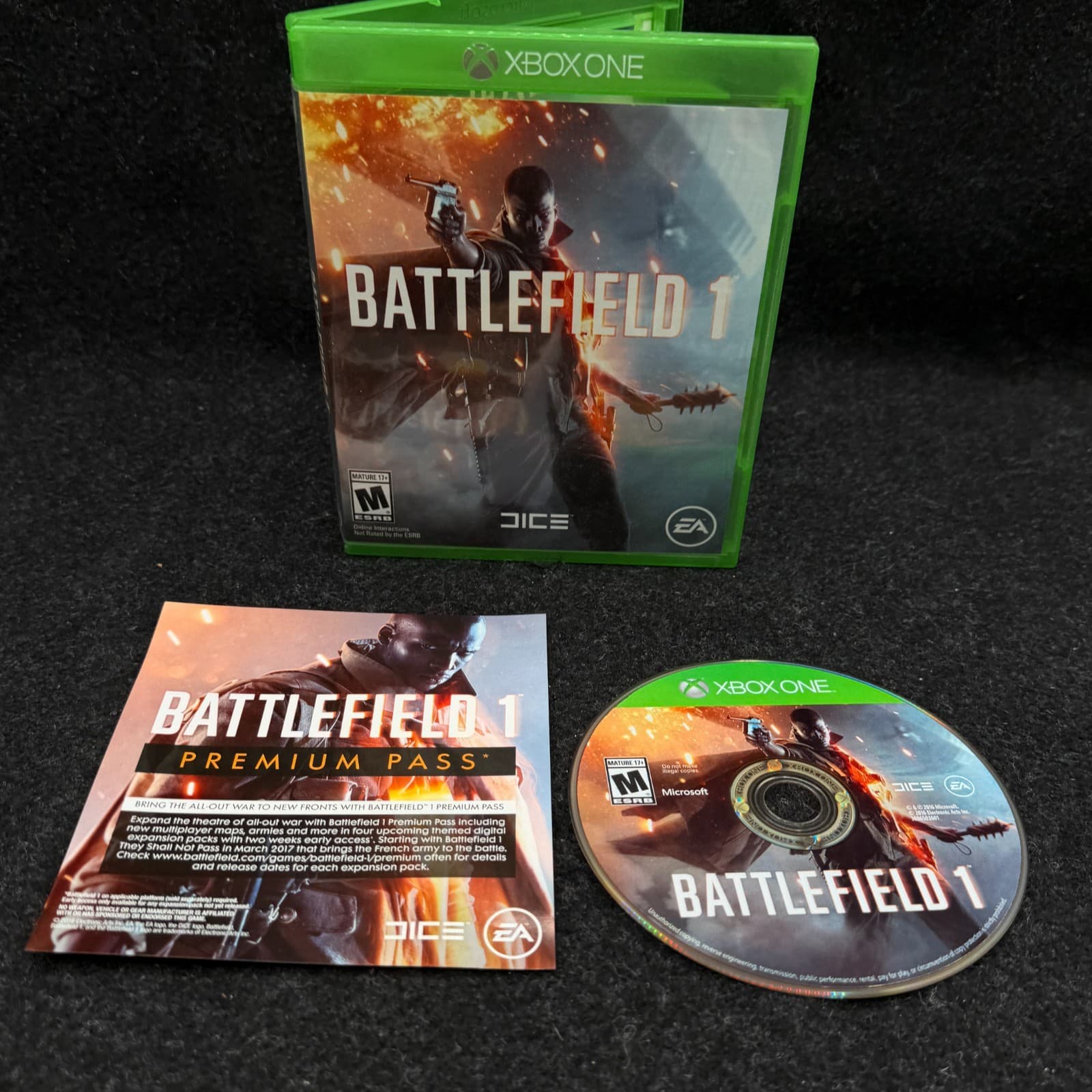 Microsoft XBOX ONE Battlefield 1 2016 TESTED