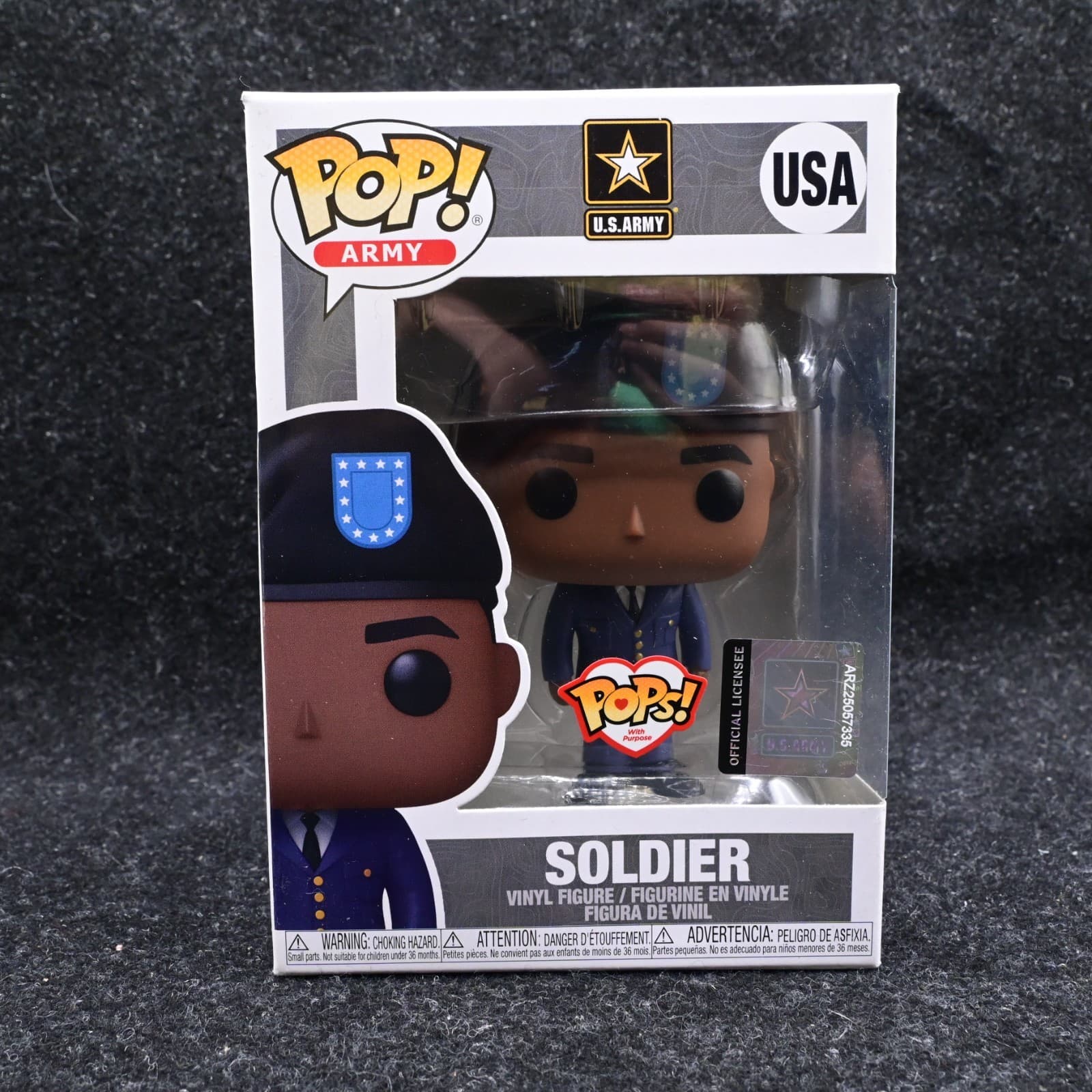Funko Pop Army! U.S Army: Soldier USA (Male Army Service Uniform)