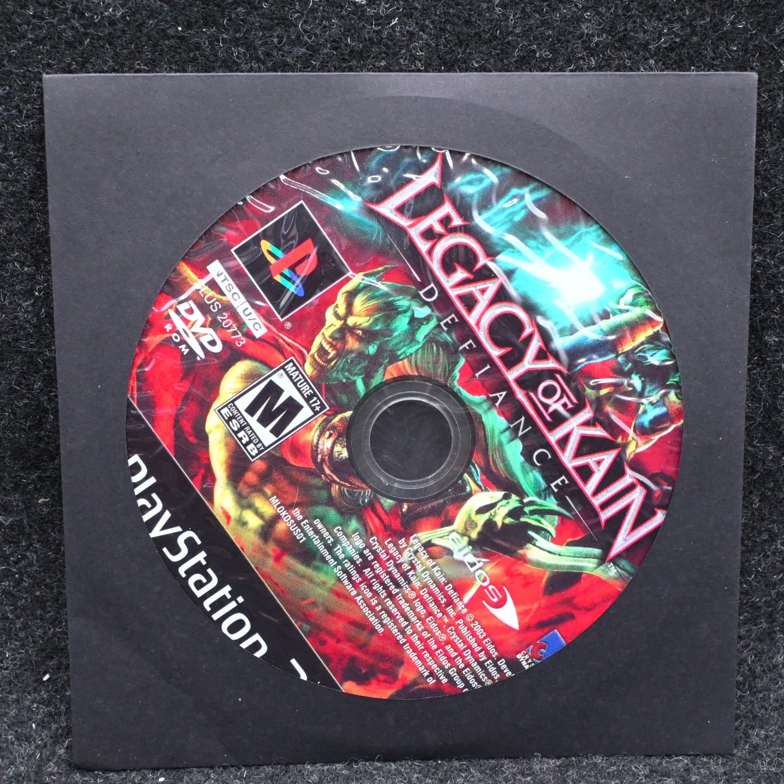 Legacy of Kain: Defiance - Sony Playstation 2 PS2 - Disc Only Tested