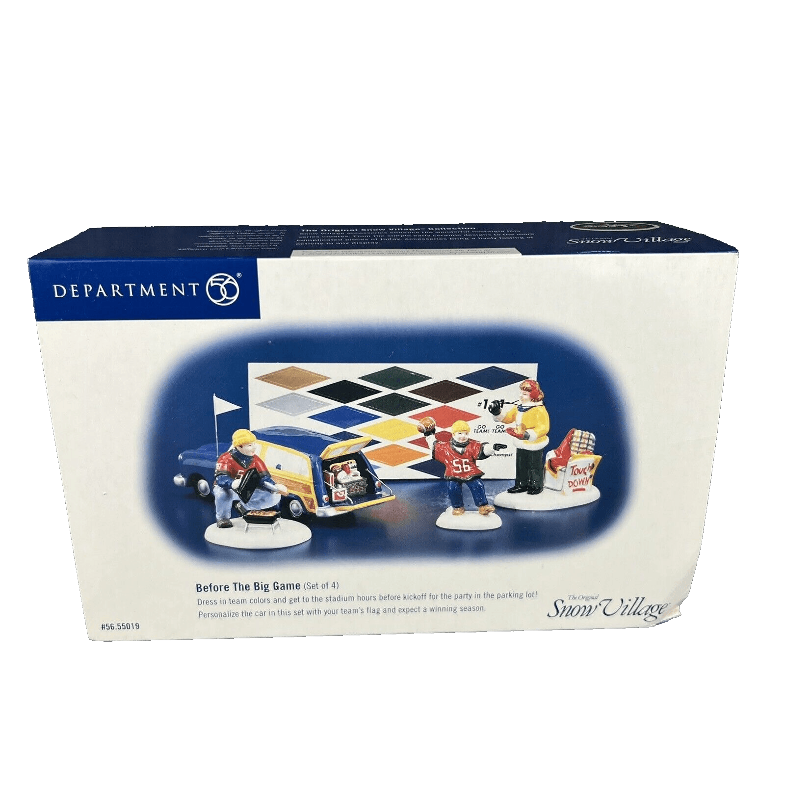 VTG 1999 DEPARTMENT 56 Before The Game 56.55019 Original Snow Village Collection