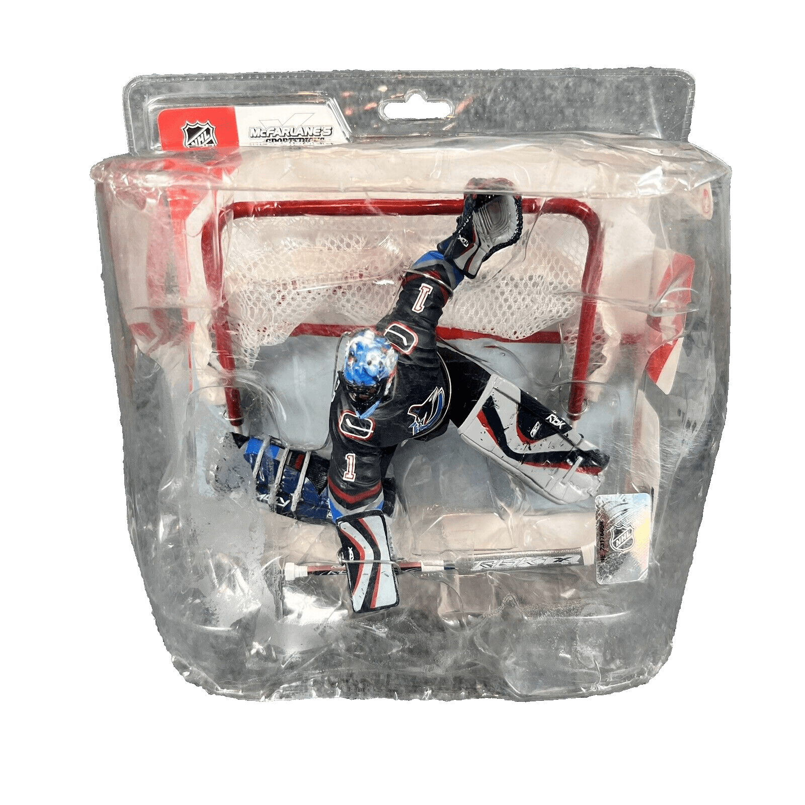 2007 Roberto Luongo Blue Variant NHL McFarlane Series 15 DAMAGED PACKAGING