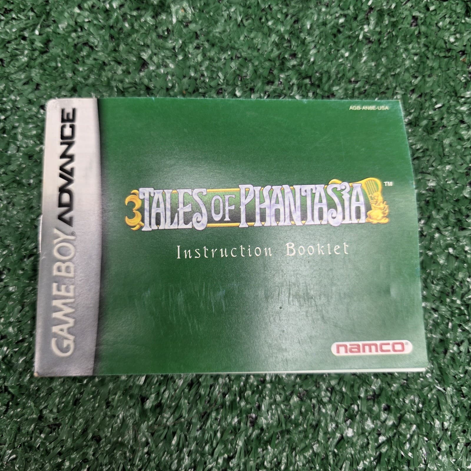 Tales of Phantasia Gameboy Advance Instruction Manual, Authentic