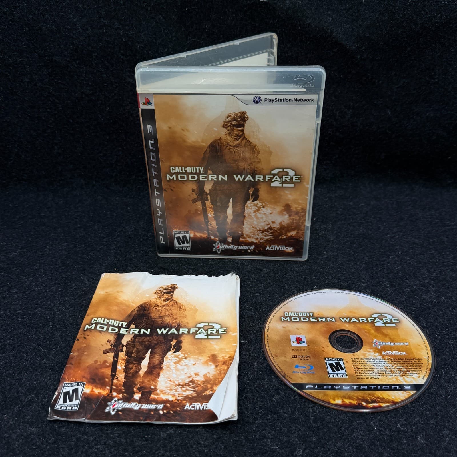 Call of Duty Modern Warfare 2 PlayStation 3 PS3 - CIB - Tested, Working