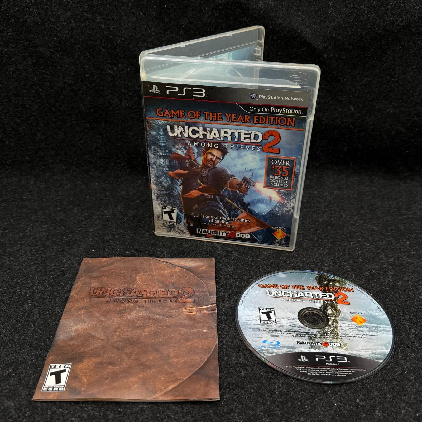 Uncharted 2: Among Thieves GOTY Edition (PlayStation 3) PS3 Game - Complete!