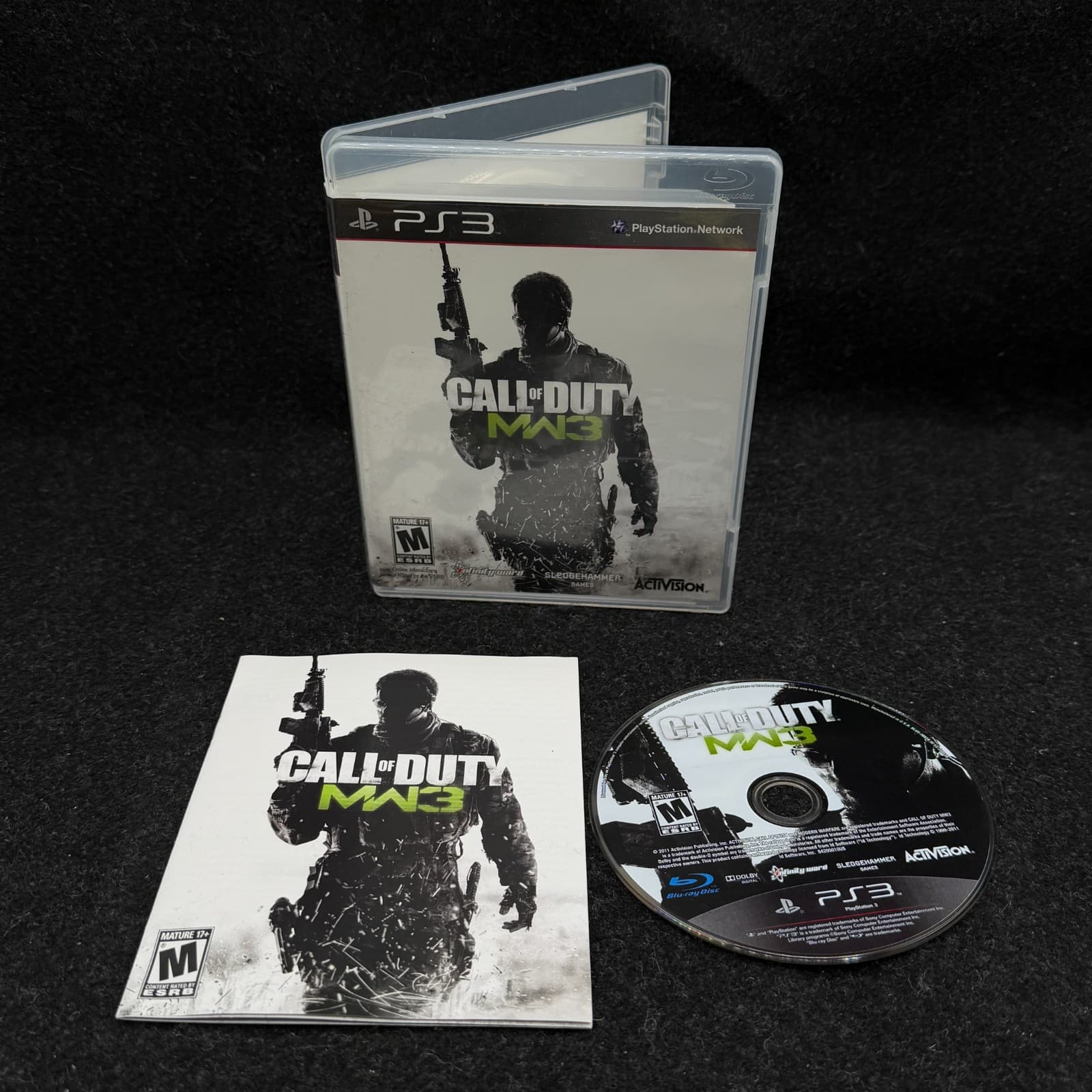 Call of Duty Modern Warfare 3 COD MW3 (Sony PlayStation 3 PS3 2011) Complete CIB