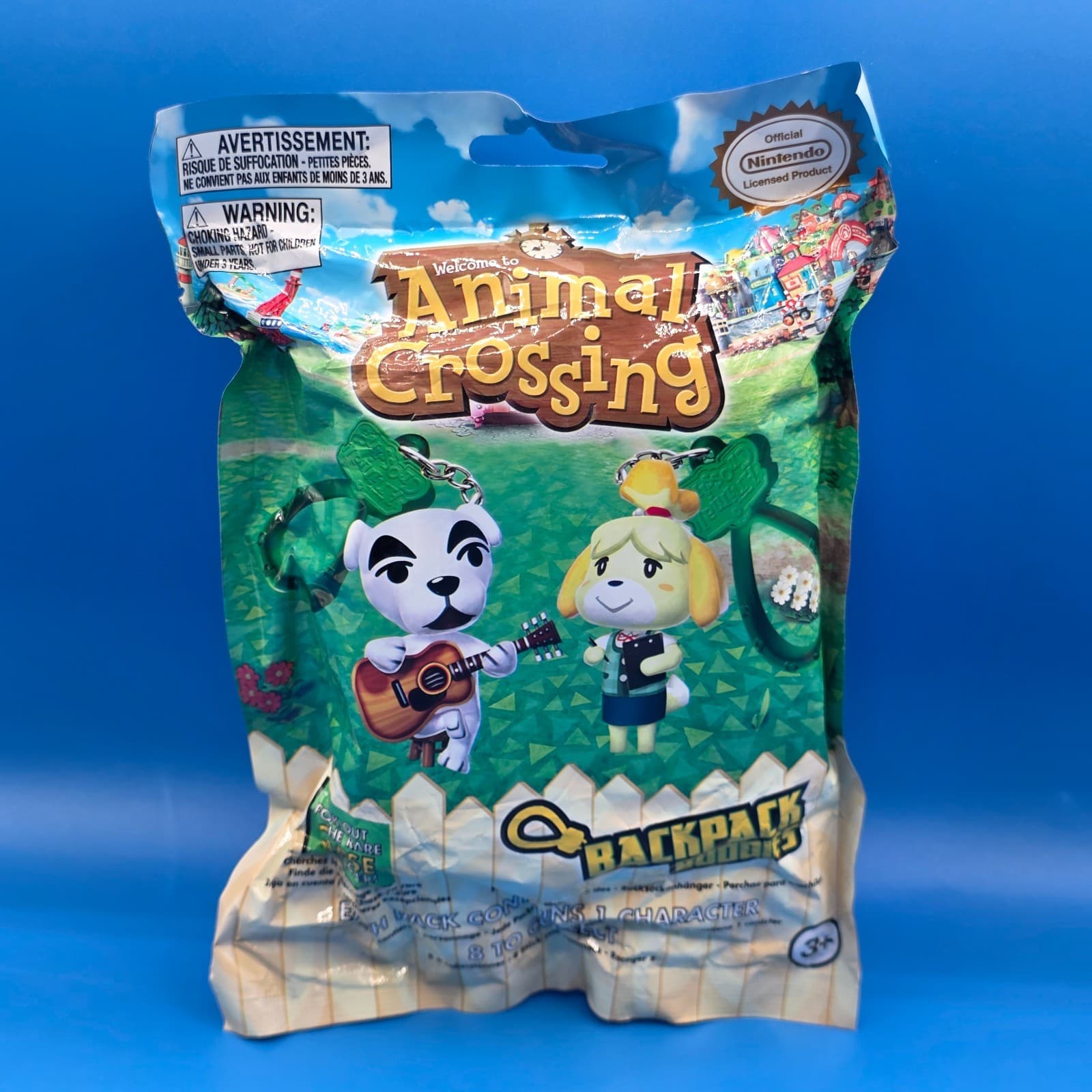 Nintendo Welcome To Animal Crossing Backpack Buddies Mystery Blind Bag NEW