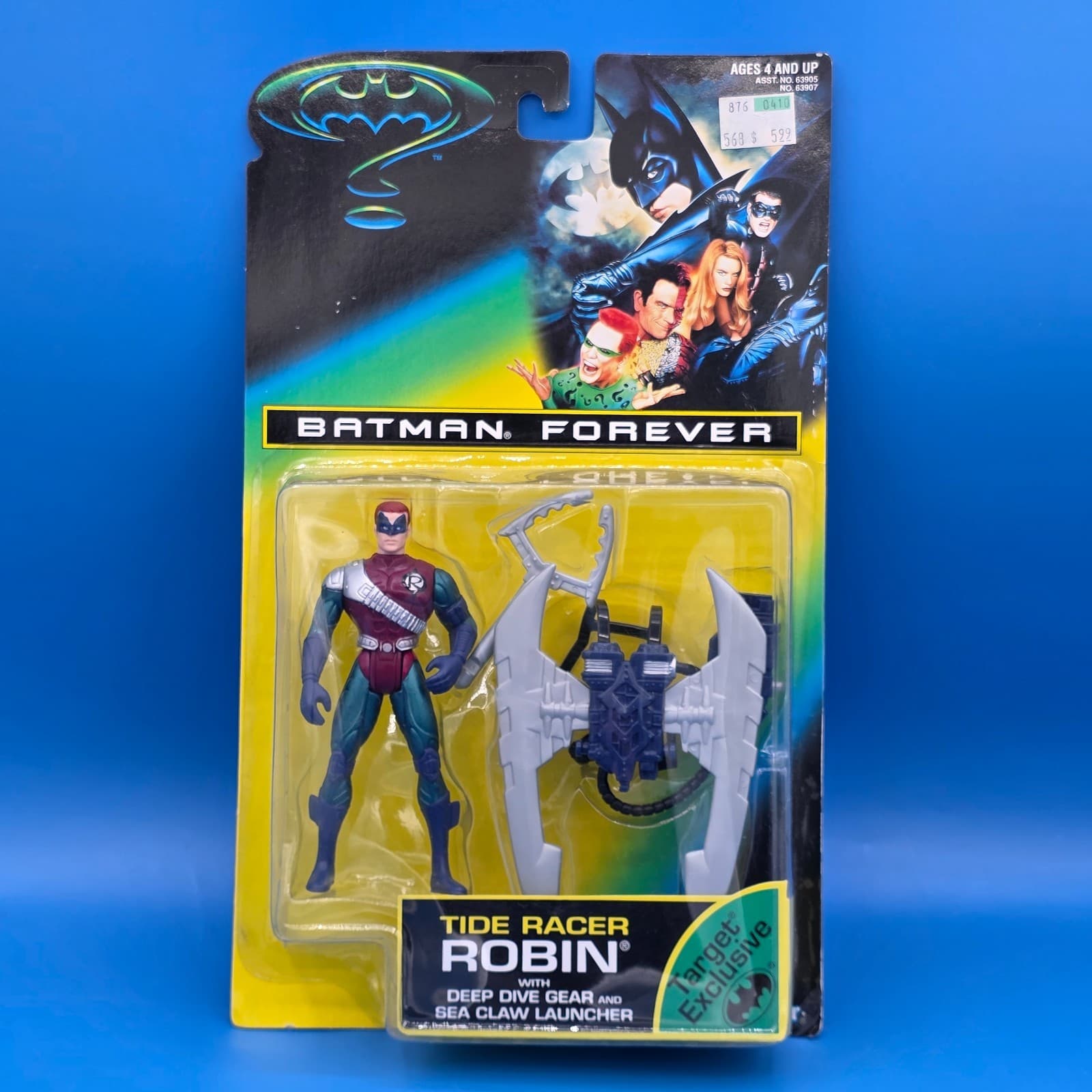 Batman Forever TIDE RACER ROBIN Target Exclusive Vintage Kenner 1995 90's