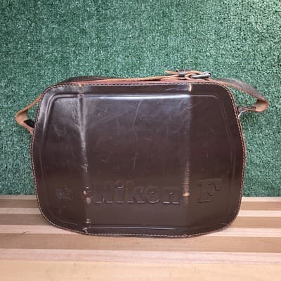 Vintage Nikon F Leather Camera Case Bag MISSING COMPARTMENTS Rare