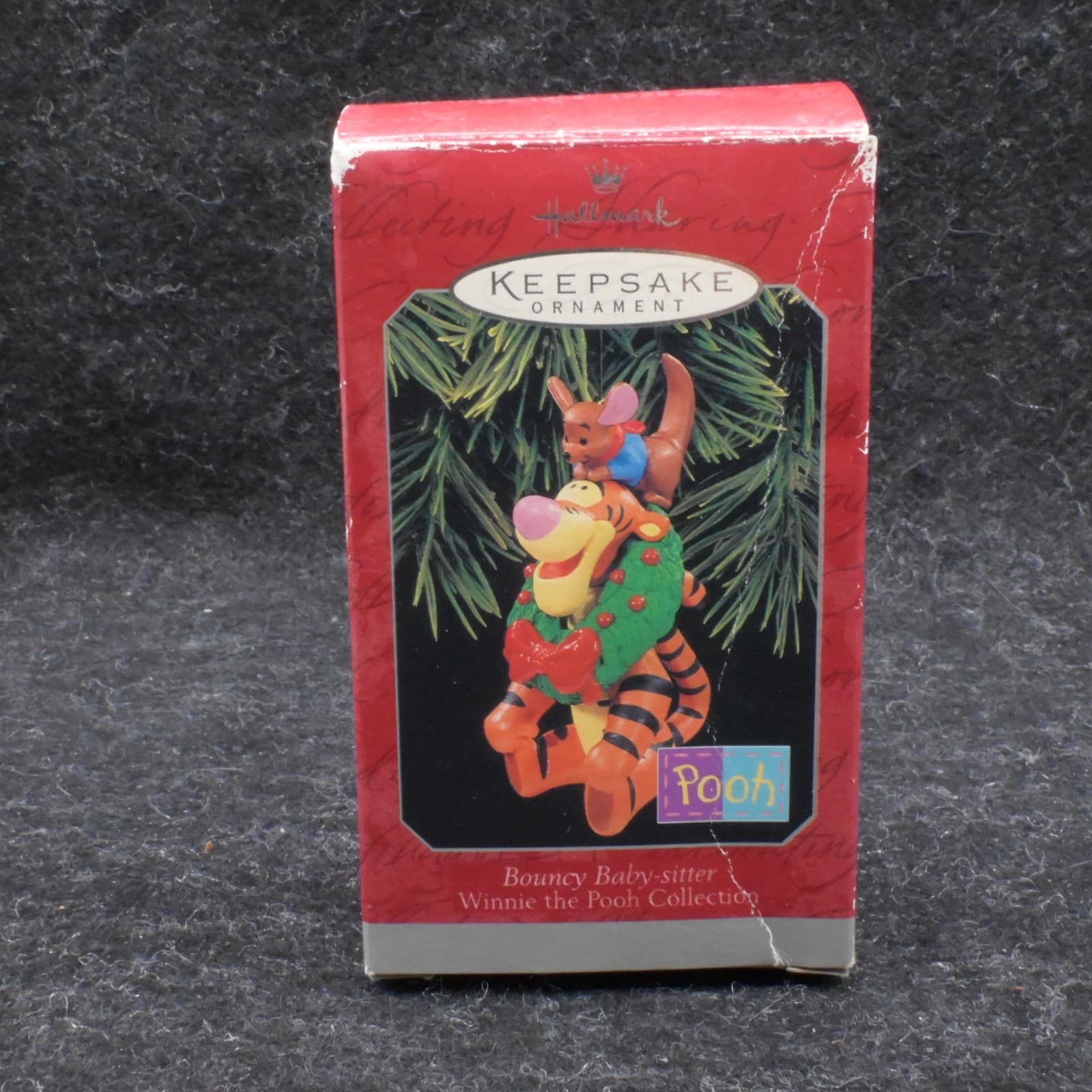 Hallmark Ornament - 1998 - Bouncy Baby-sitter-Winnie The Pooh Collection-QXD4096