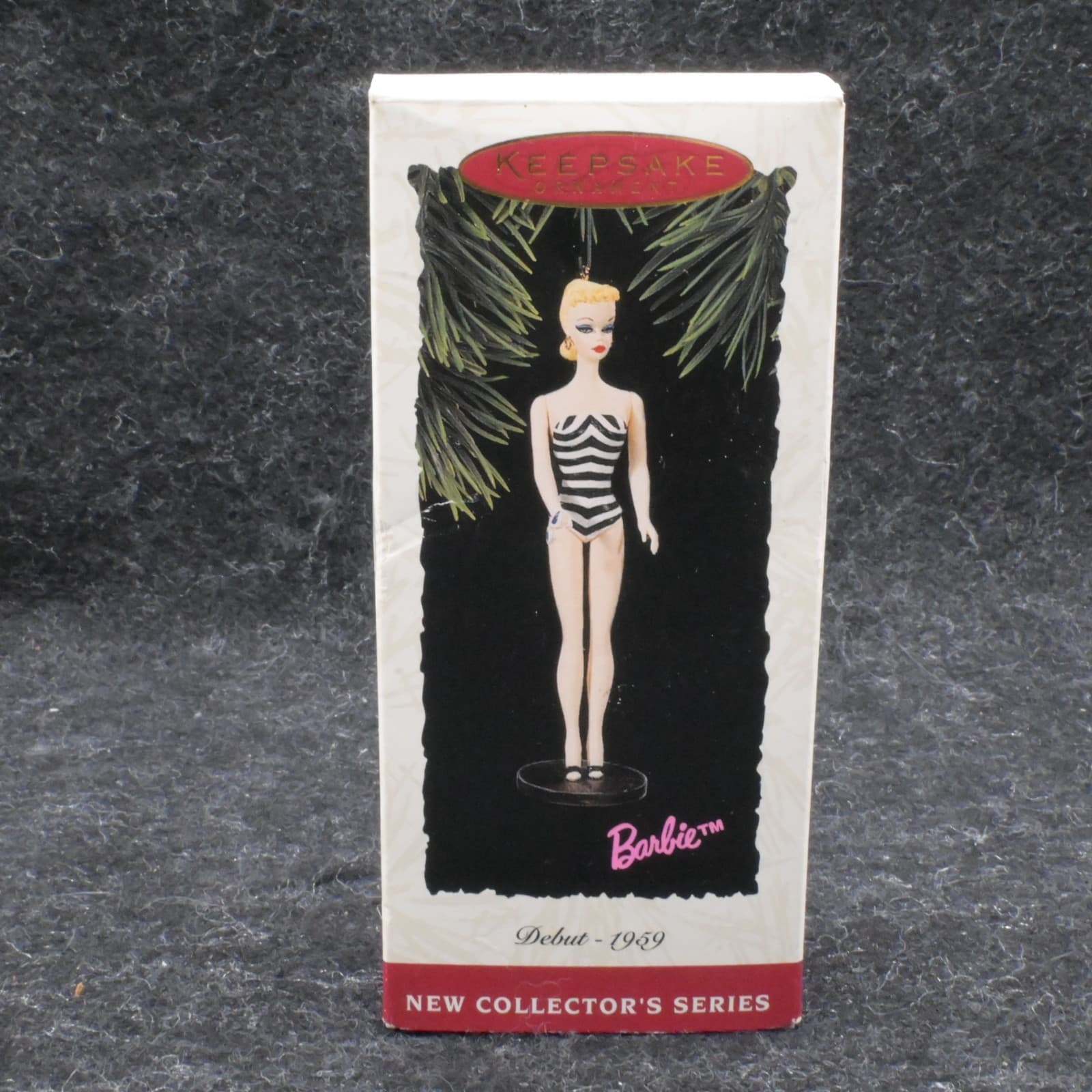 Hallmark Barbie 1994 Keepsake Ornament Debut-1959 1st in Series