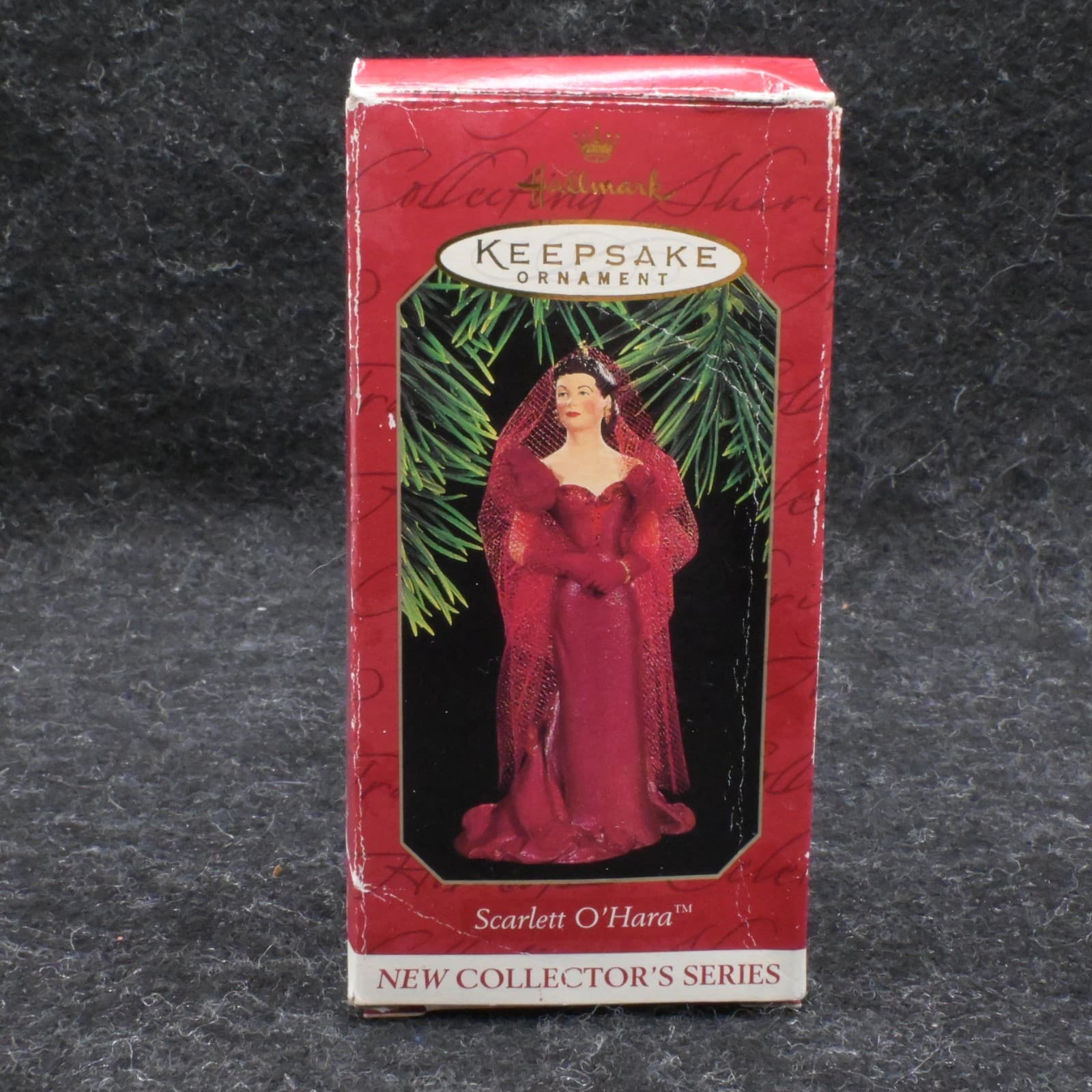 Vintage Scarlett O’Hara 1997 Gone w/Wind 1 Hallmark Christmas Tree Ornament New