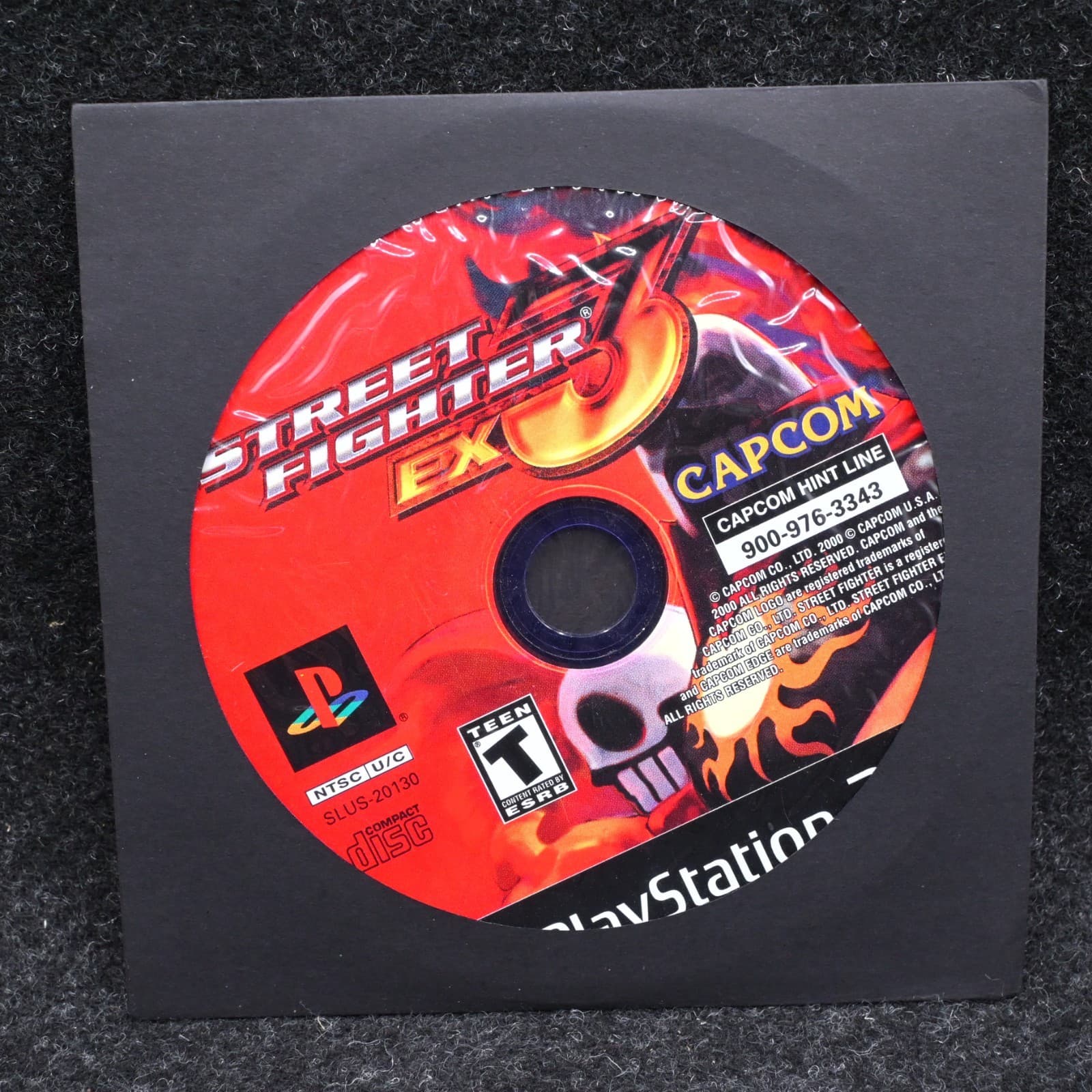 Street Fighter EX3 (Sony PlayStation 2, 2000) PS2 Disc Only