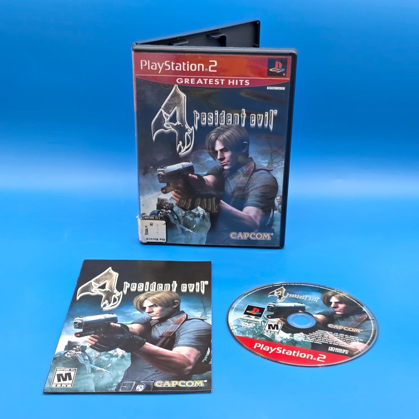Resident Evil 4 CIB Complete Sony PlayStation 2 PS2 2005 Tested Greatest Hits