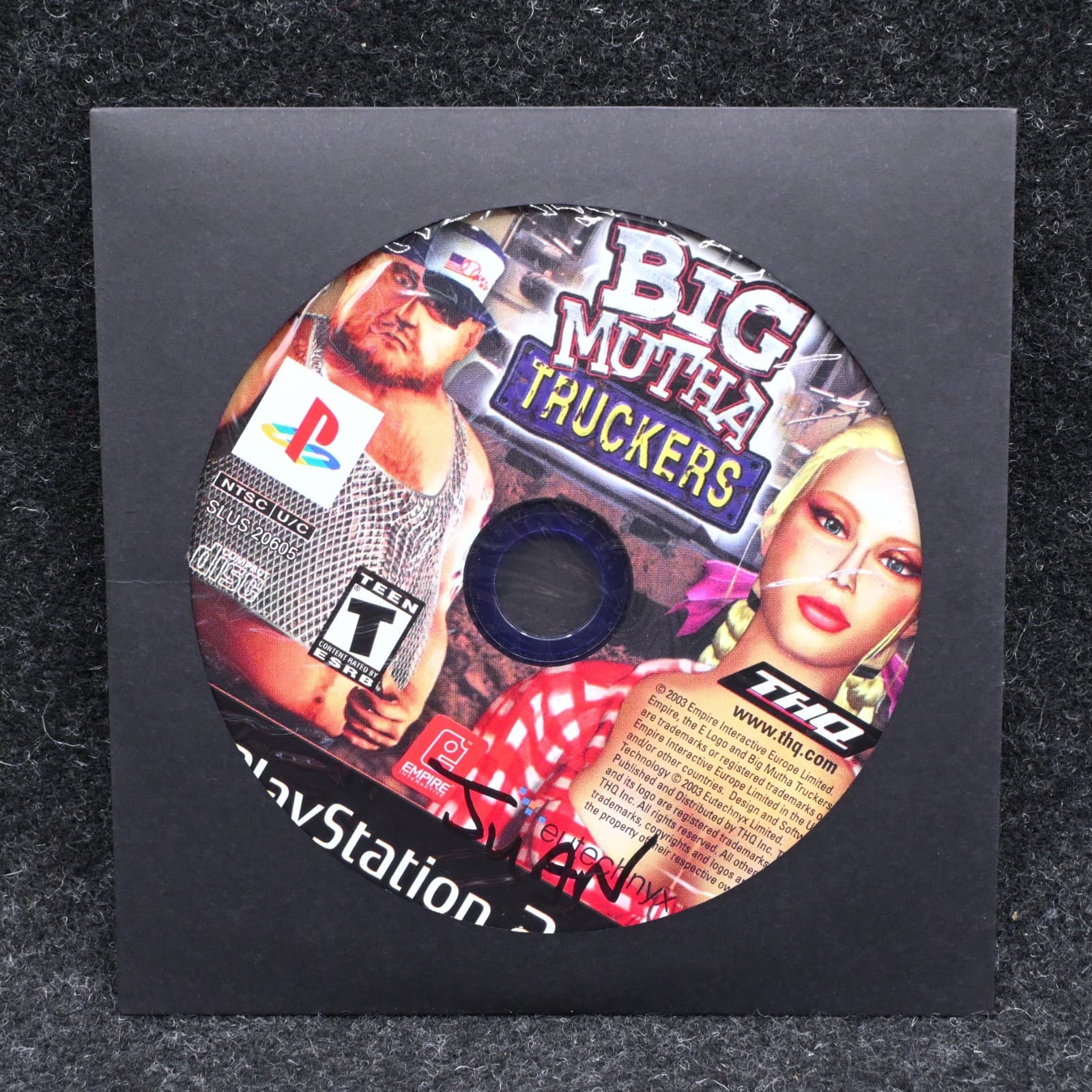 Big Mutha Truckers Playstation 2 PS2 Disc Only Tested