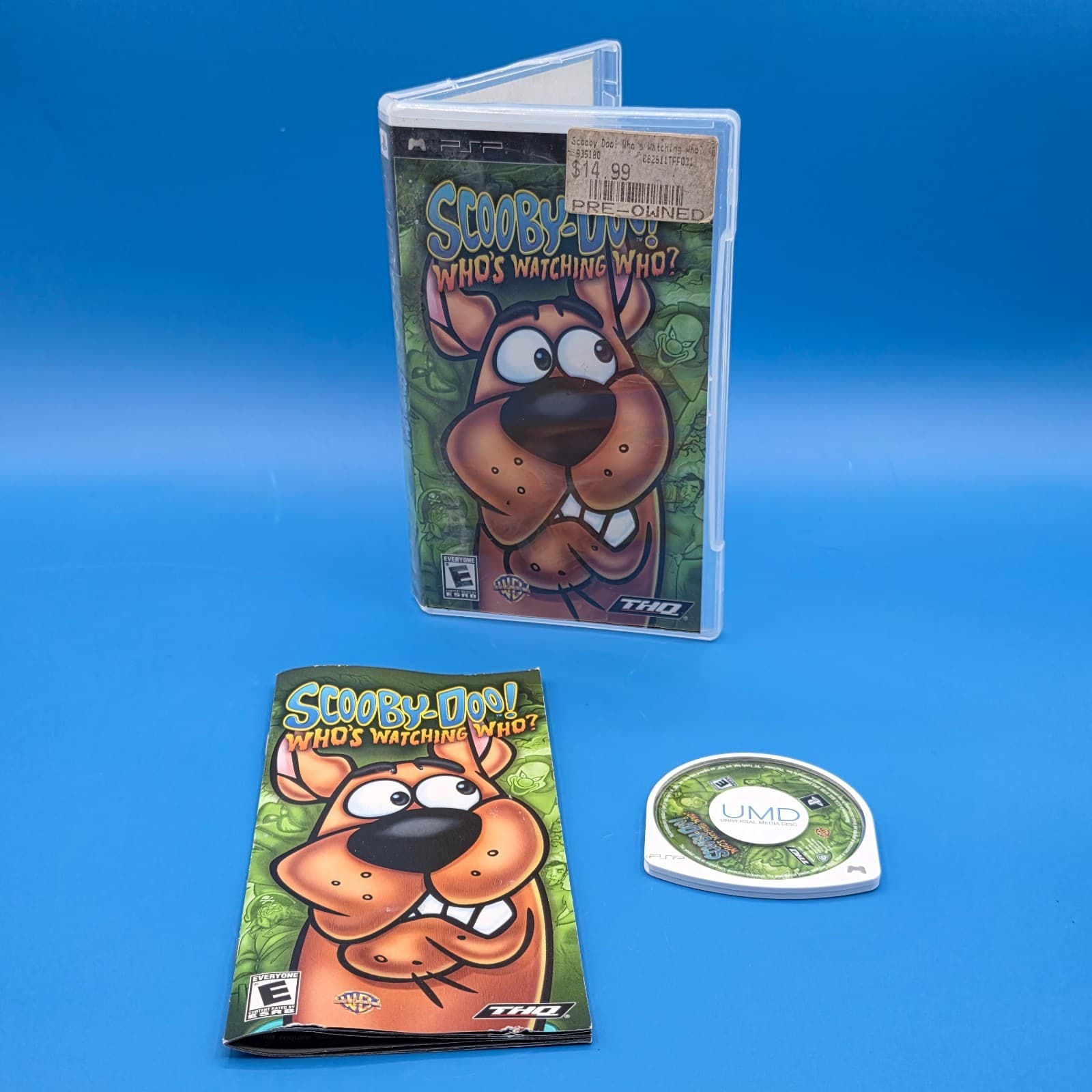Scooby-Doo! Who's Watching Who? (PSP) Complete & Tested