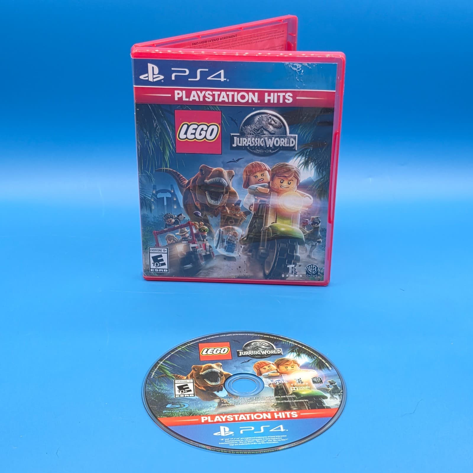 Lego Jurassic Park Playstation Hits (PlayStation 4) Ps4 Free Shipping Tested