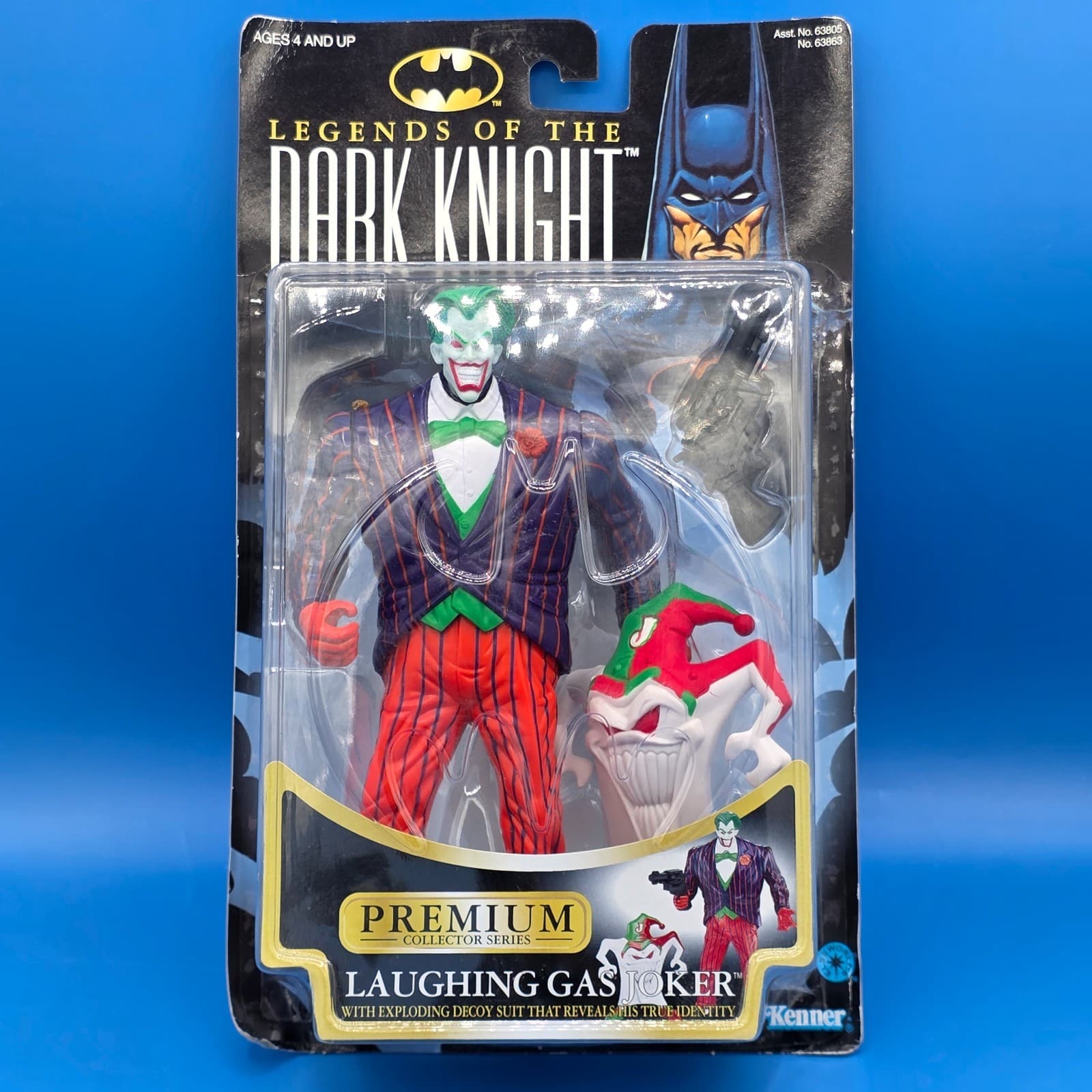 Batman Legends of the Dark Knight Laughing Gas Joker DC Kenner 1997
