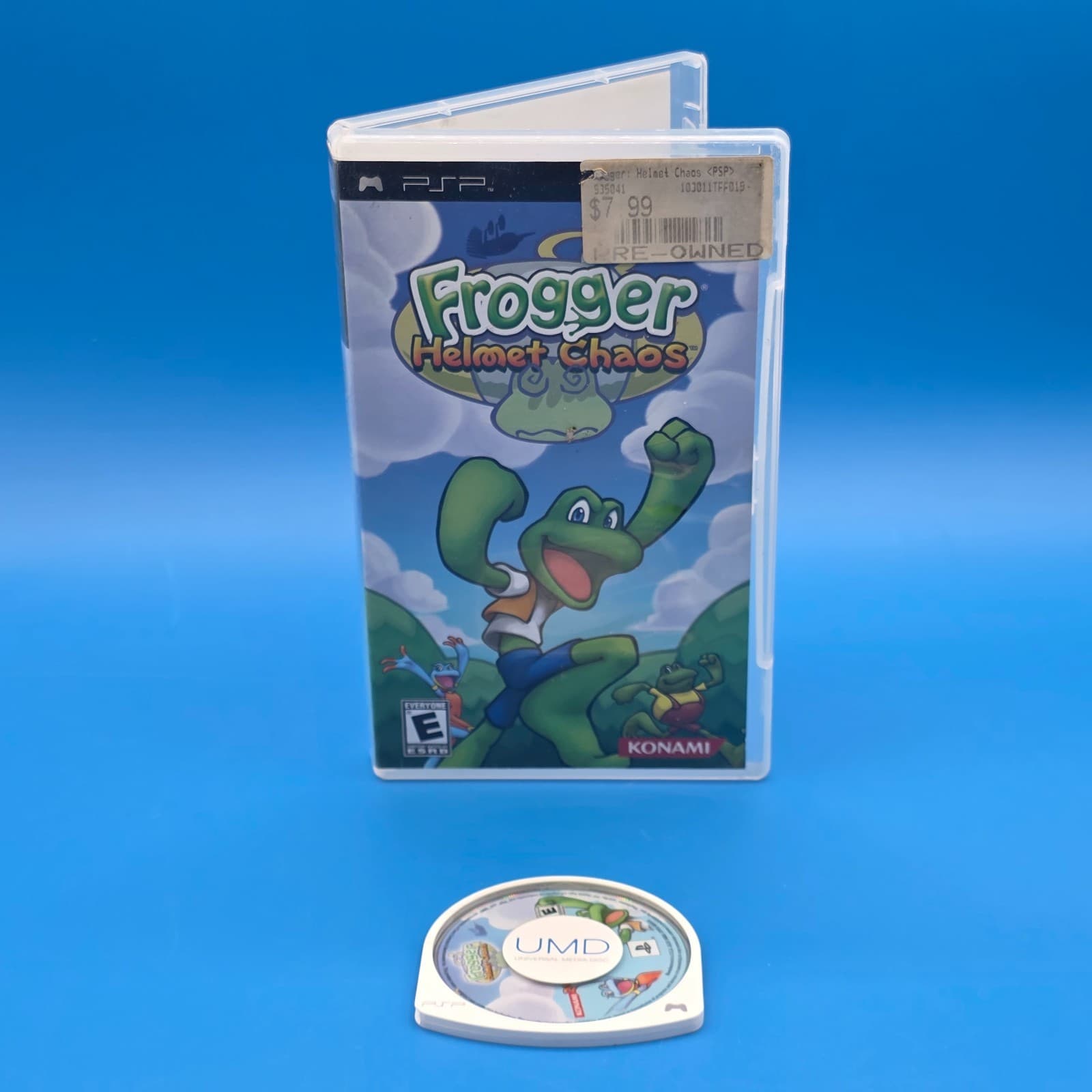 Frogger “Helmet Chaos” All Time Classic Arcade Game - Sony PSP NO MANUAL
