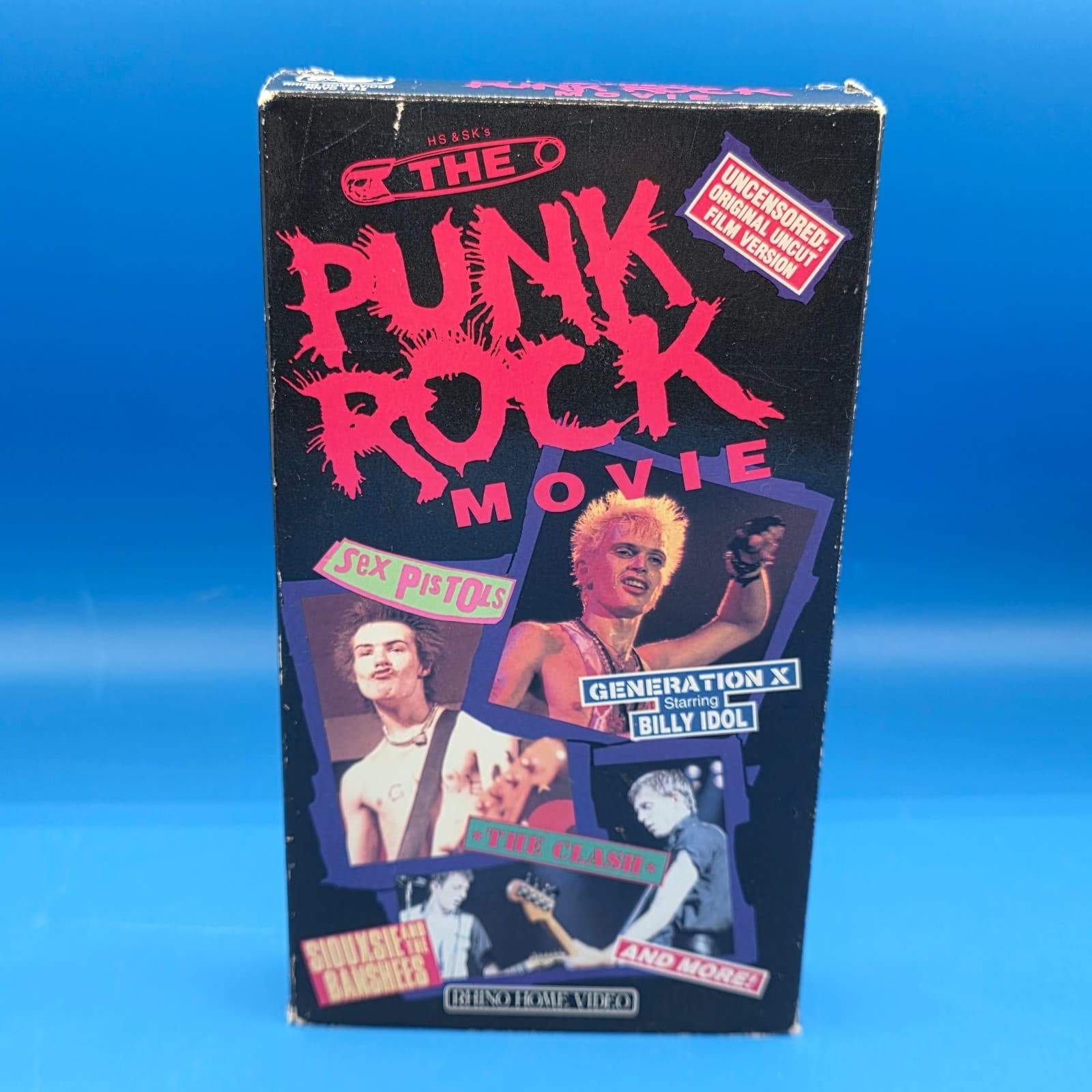The Punk Rock Movie (VHS) 1979 Billy Idol, Sex Pistols