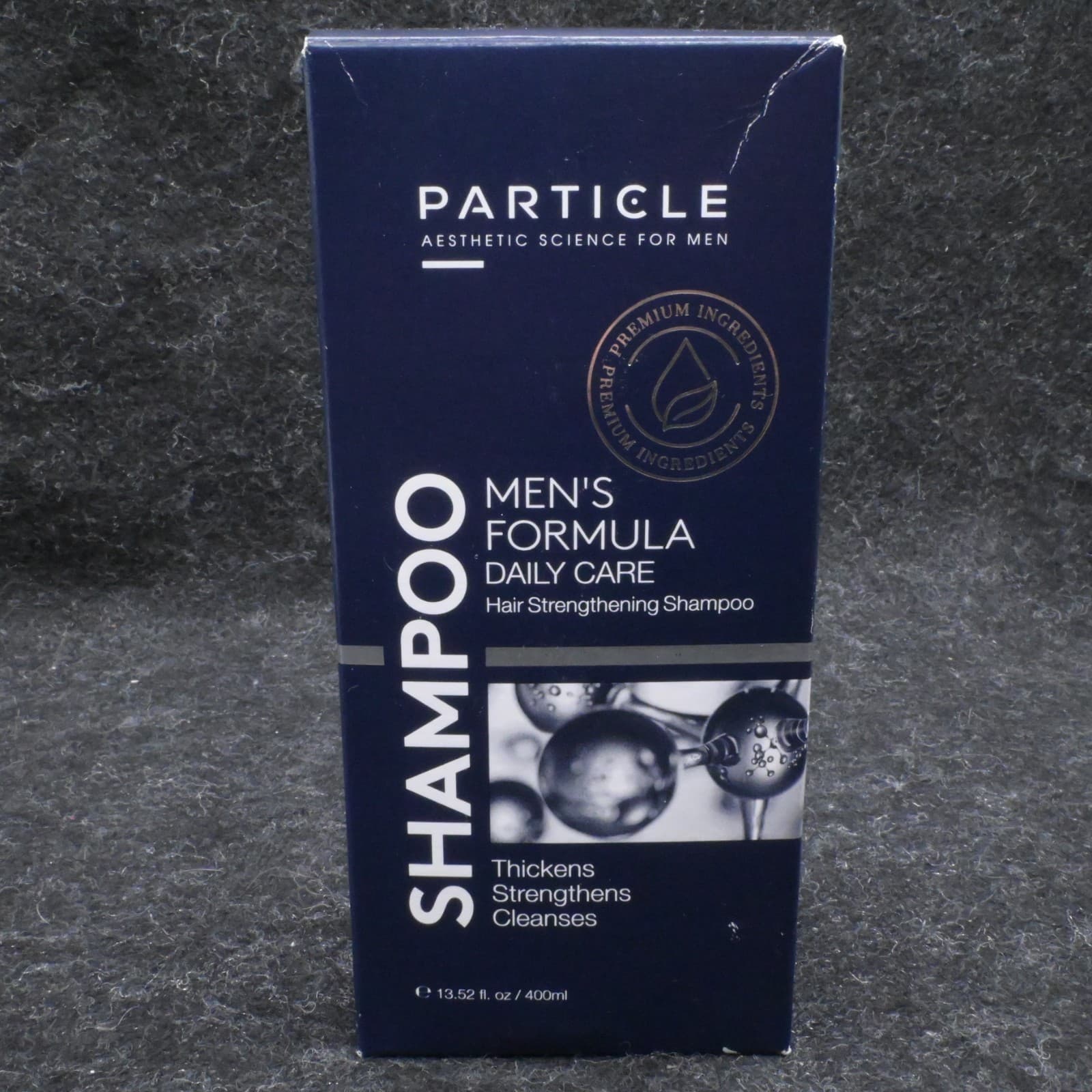 Particle Hair Thickening Shampoo for Men, 13.52 Fl Oz (Pack of 1), Green Tea