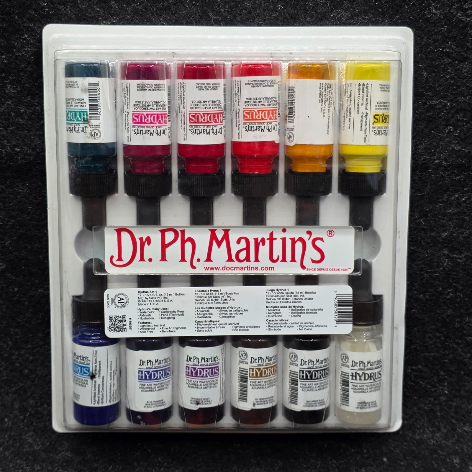 Dr. Ph. Martin's Hydrus Fine Art Watercolor, 0.5 Fl Oz