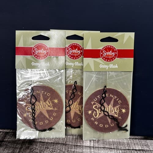 Scentsy Scent Circle - Berry Blush - Air Freshener 3 Pack
