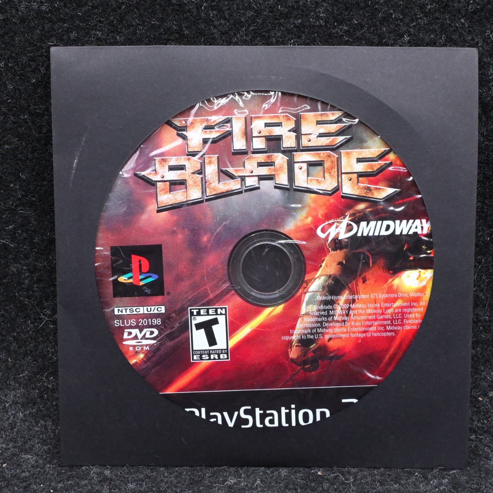 Fire Blade (PlayStation 2 PS2) ***DISC ONLY***Tested**
