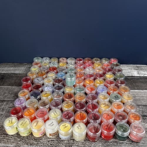 SCENTSY Rare Clear Jar TESTERS LOT Of 101 Wickless