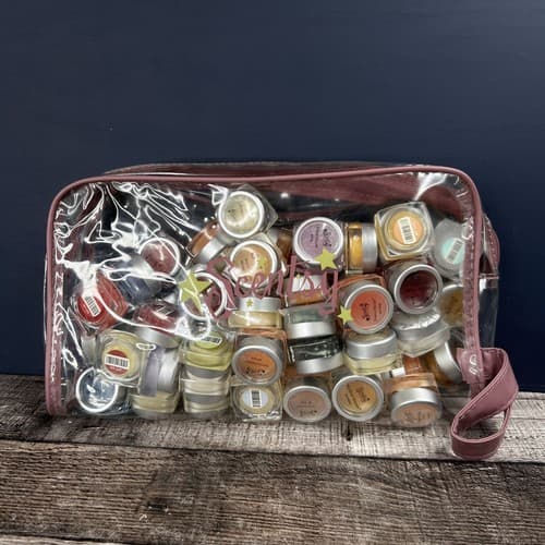 Scentsy Lot of 56 Wax Melts Party Larger Tester Consultant Samples W Bag