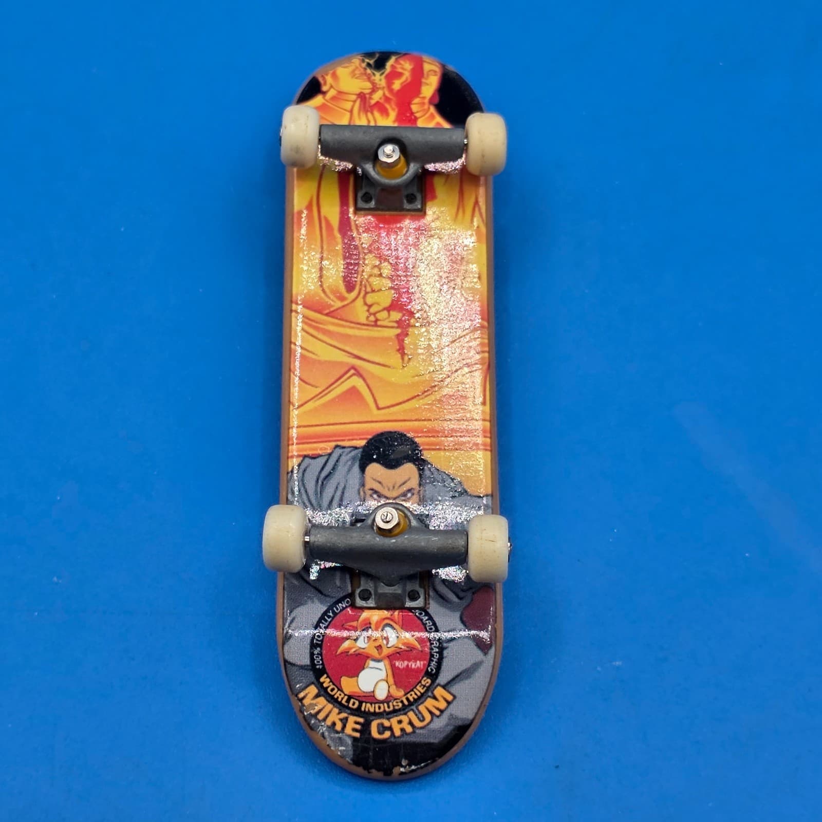 Vintage Y2K World Industries Tech Deck Mike Crum Kopykaty RARE