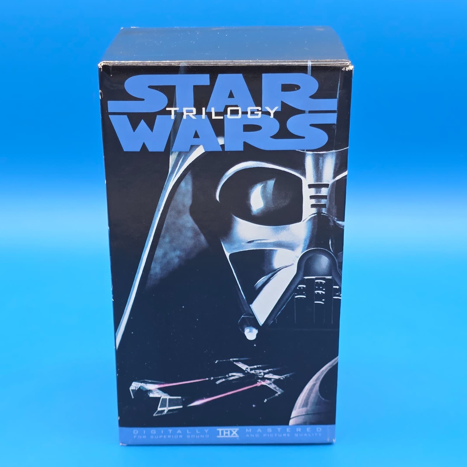 The STAR WARS Trilogy VHS Boxset. George Lucas, Harrison Ford, Mark Hamill