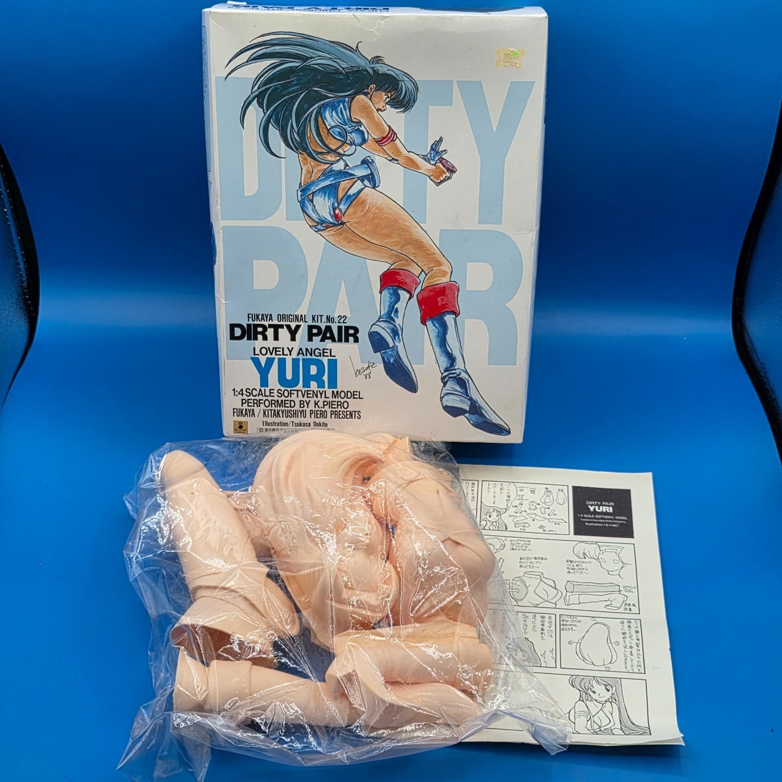 RARE! Dirty Yuri Model Kit Lovely Angel Fukaya No.22 NOB! 1:4 Scale Vinyl