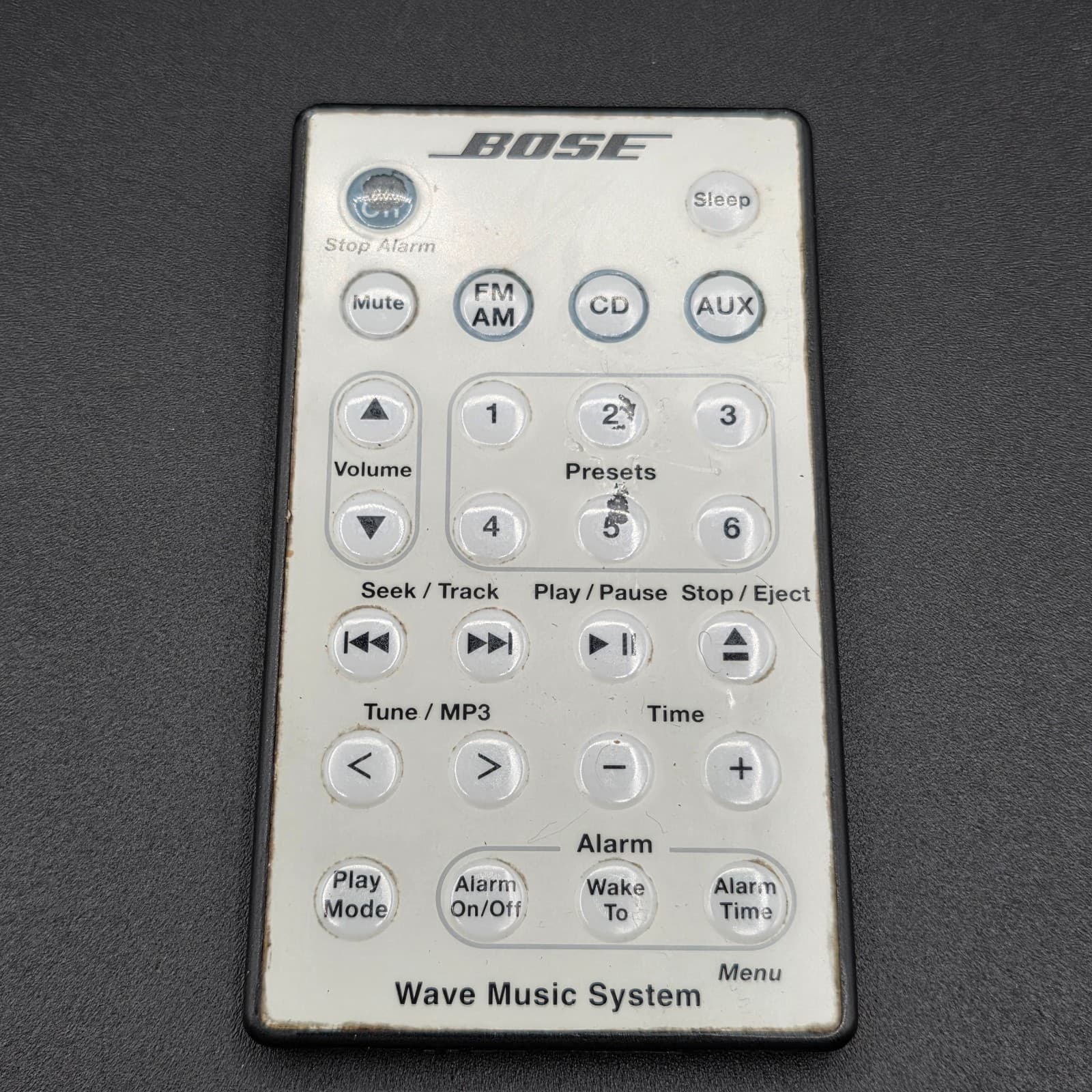 Bose Wave Music System Remote OEM Audio System White Replacement Remote (1)