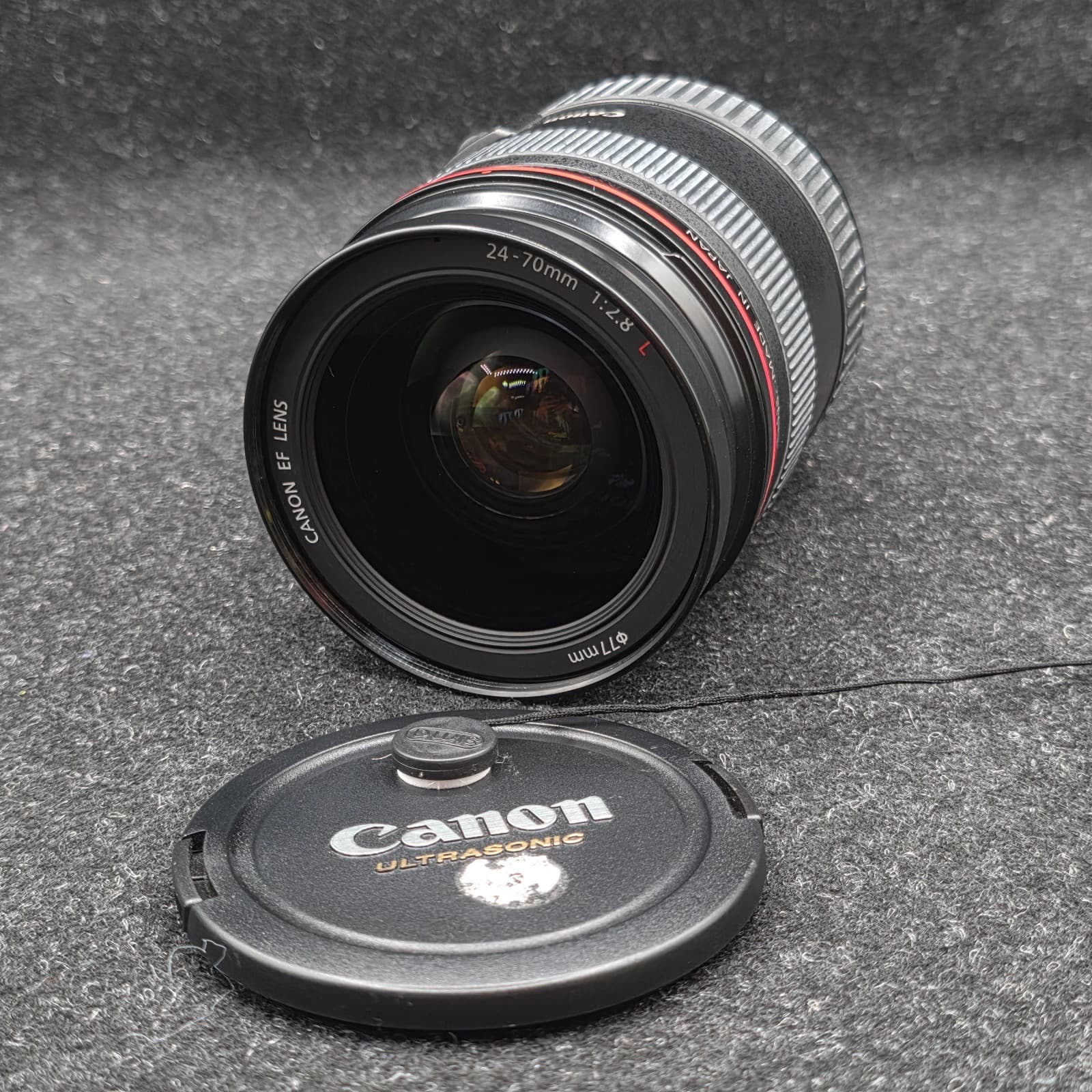 Canon EF 24-70mm F2.8 L USM AF Zoom Prime Lens w/Hood From Japan #6195