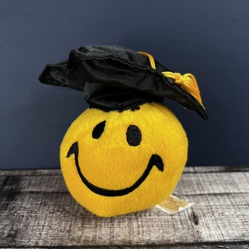 Vintage Collector’s Dan Dee Smiley Plush Graduate