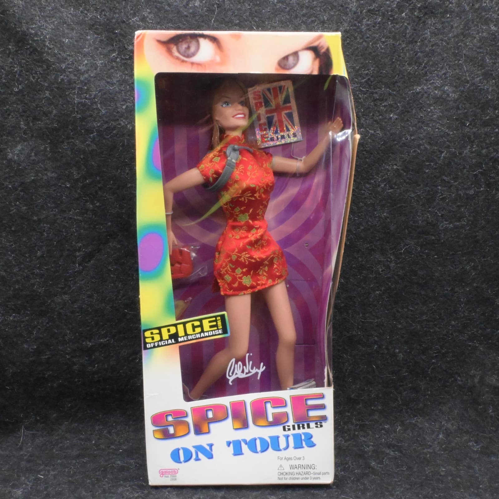 Spice Girls On Tour - Ginger Spice, Geri Halliwell - 1998 - NIB Galoob Vintage