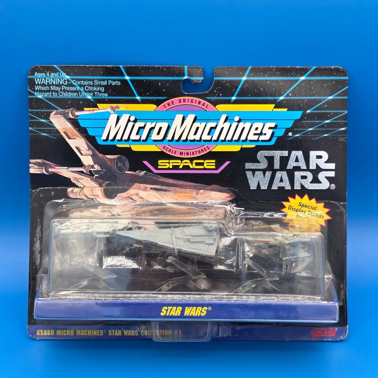 Star Wars Micro Machines Millennium Falcon Star Destroyer X-Wing 65860 #1 1993