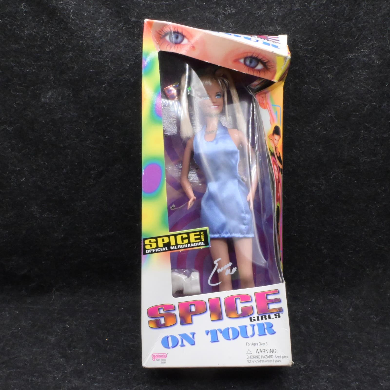 BABY SPICE DOLL ( EMMA )- SPICE GIRLS ON TOUR 1998 MADE BY GALOOB/ SEALED