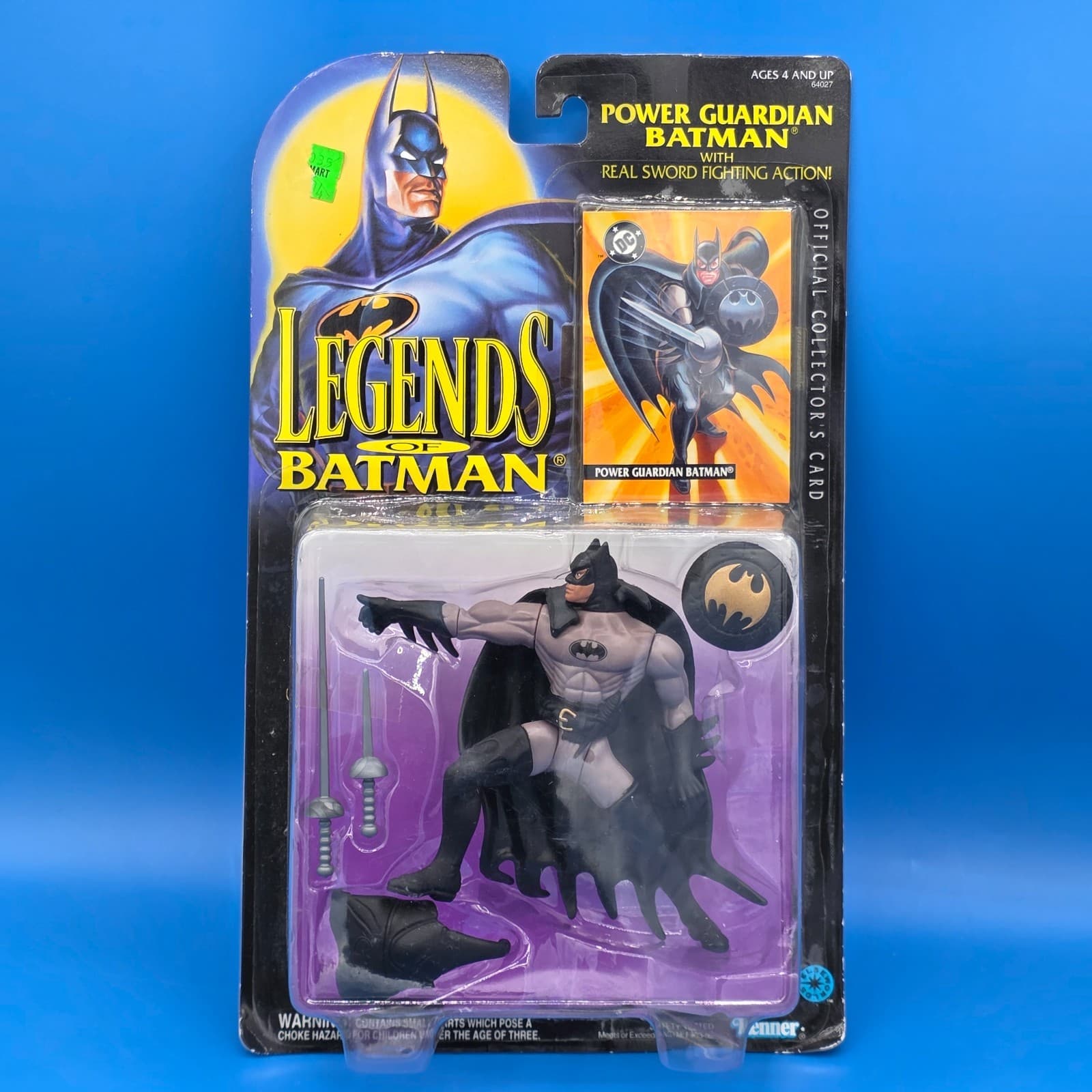 Vintage 1994 Legends of Batman Power Guardian Batman Figure